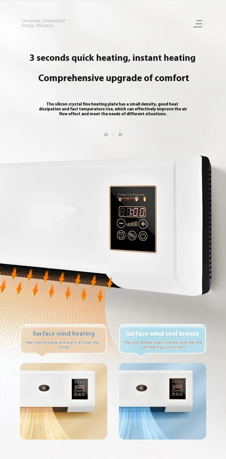 Portable Dual-Use Air Conditioner & Heater Epicooler