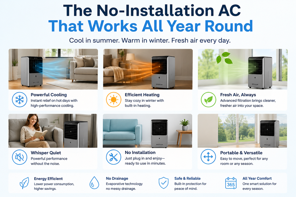 EU- The No-Installation AC That Works All Year Round